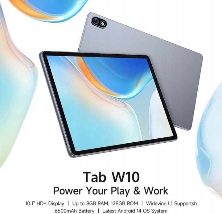 Image du produit Ulefone Tablet Tab W10 4GB/128GB WiFi (Space Grey) (3.98", 128 Go, Gris)