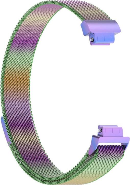 Produktbild Cover-Discount Fitbit Inspire 2 - Milanese Armband Regenbogen (Edelstahl)