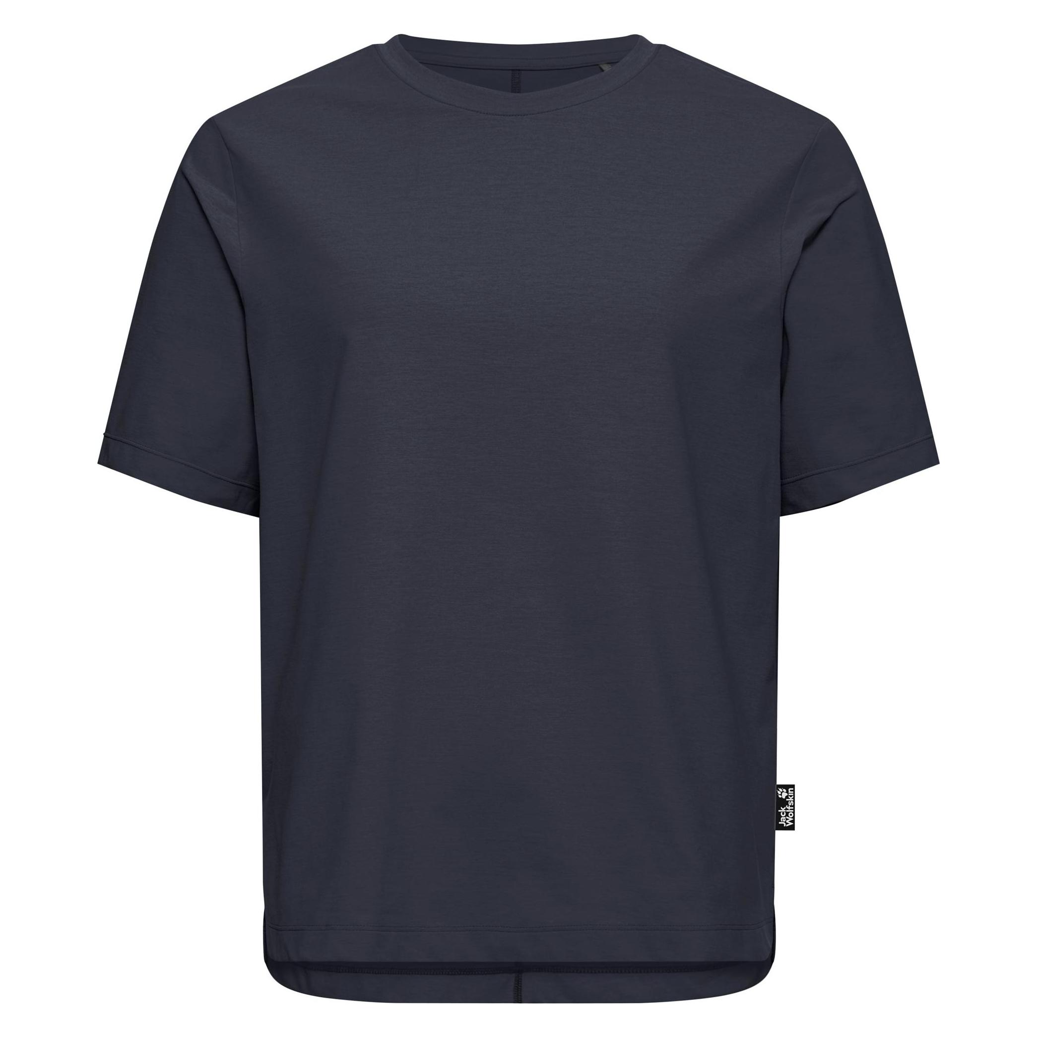 Jack Wolfskin, Damen, Shirts, Travel T W, Blau, (L)