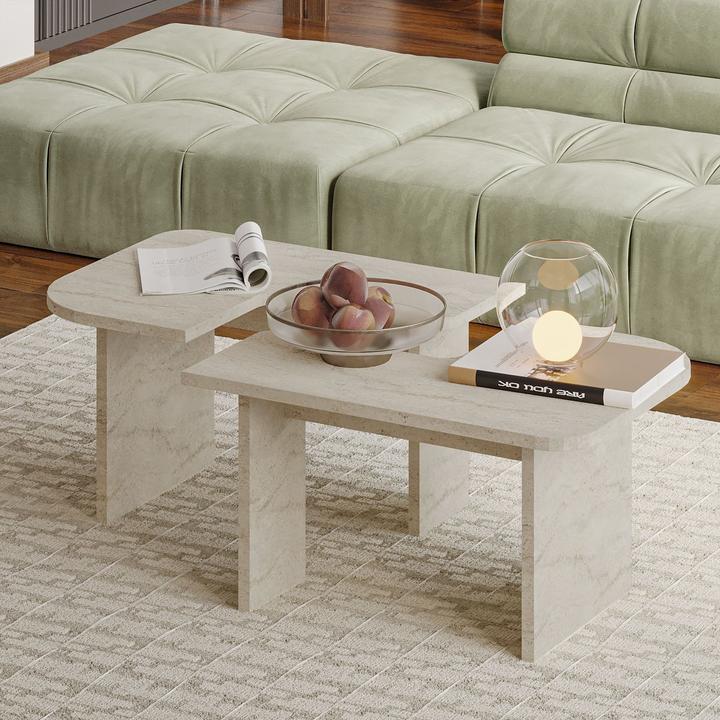 Produktbild Homitis Iris Coffee Table Set (90 x 45 x 35 cm)