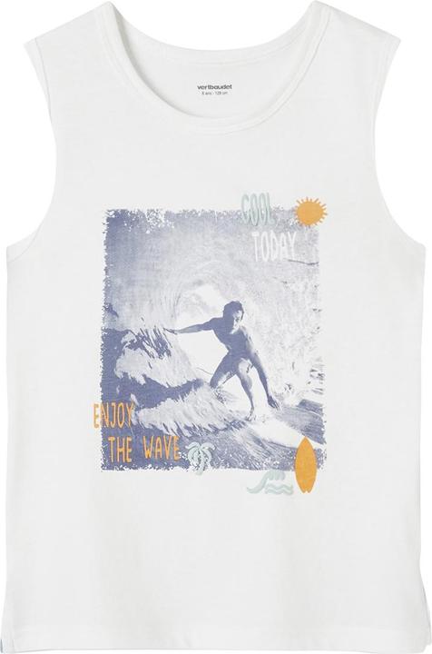 Actual product image Vertbaudet Boys' tank top with photo print (86)