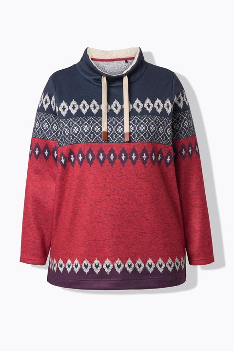 Produktbild Laurasøn Norweger-Longsweat, Stehkragen, Langarm