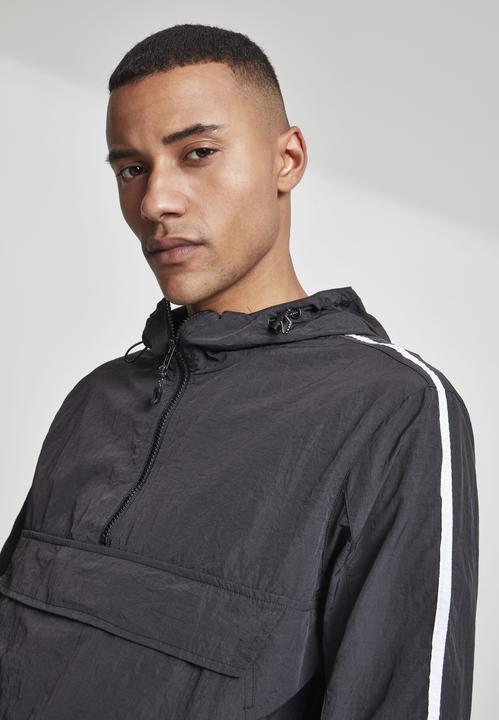 Actual product image Urban Classics Crinkle Nylon Pull Over Jacket (S)