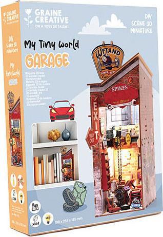 Produktbild Creative Graine 3D Scene Garage Book Nook Modellbausatz