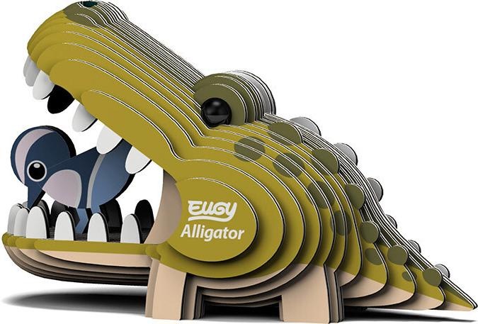 Actual product image Eugy 3D Craft Set Alligator (MQ6)