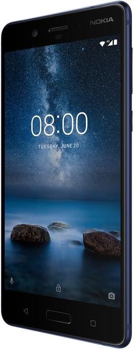 Produktbild Nokia 8 (64 GB, Tempered Blue, 5.30", Single SIM, 13 Mpx, 4G)