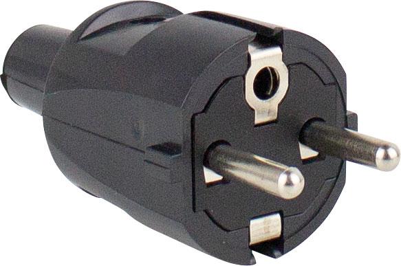 Produktbild As - Schwabe PVC Schutzkontakt-Stecker (CEE 7/7)