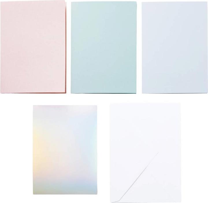 Actual product image Cricut Cut-Away Cards Pastel R40 12,1cm x 16,8cm 12-pack (P)