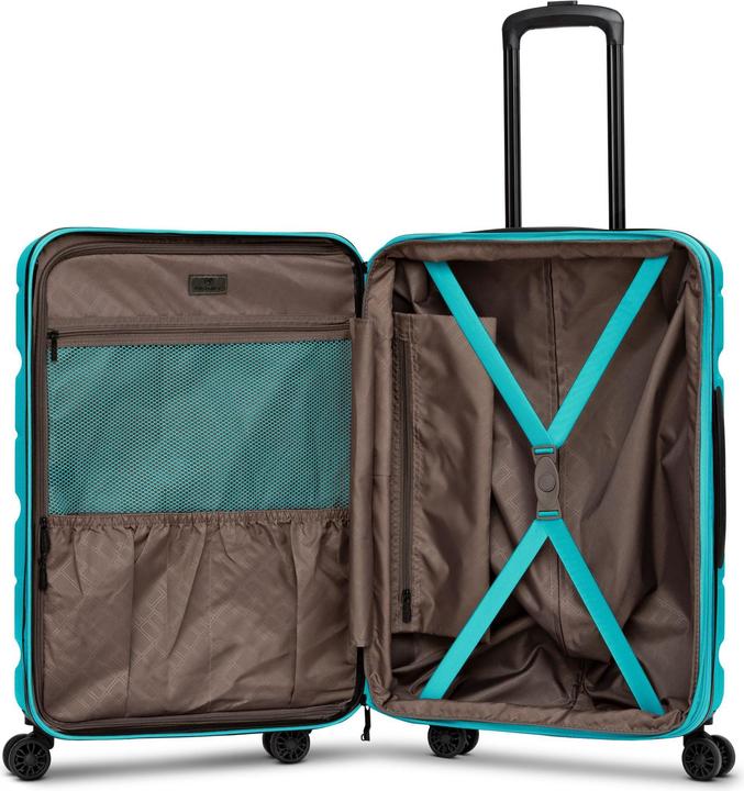 Immagine prodotto Franky Carrello Munich 4.0 a 4 ruote M 66 cm con piega ad espansione (74 l)