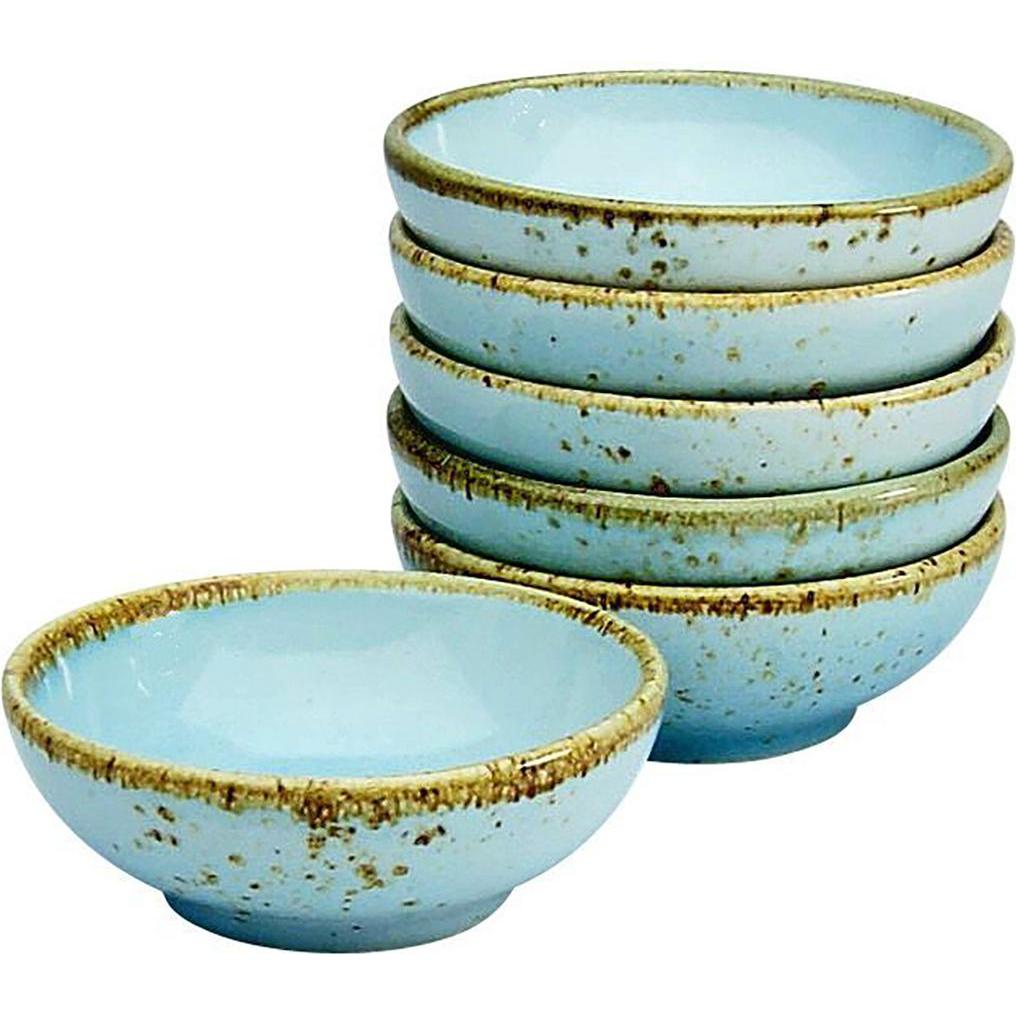 CreaTable Nature Collection, Schüssel + Schale, Blau