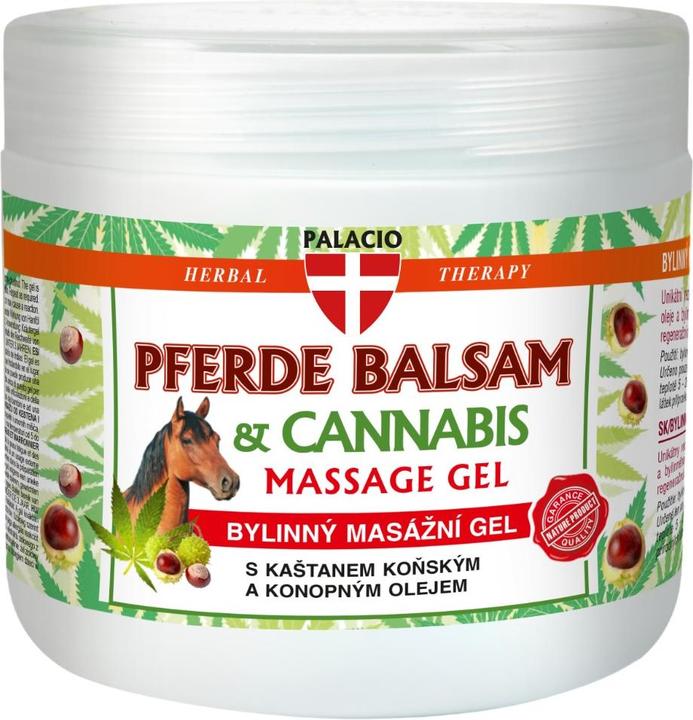 Produktbild Palacio Hanf-Massagegel mit Rosskastanie (600 ml, 700 g)