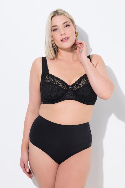 Produktbild Ulla Popken Bügel-BH, Blütenspitze, Vollspitze, Cup C - E (105 G)