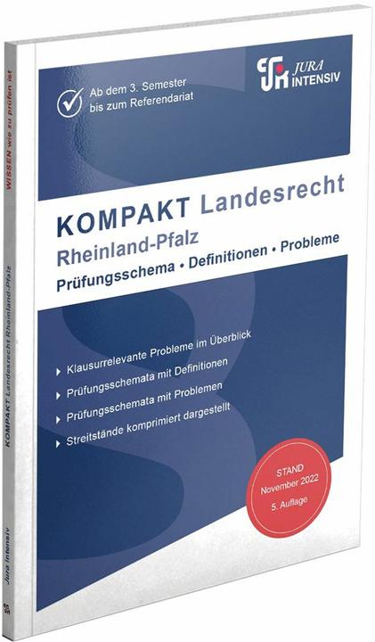 KOMPAKT Landesrecht - Rheinland-Pfalz (Deutsch, Kues Dirk, 2024)