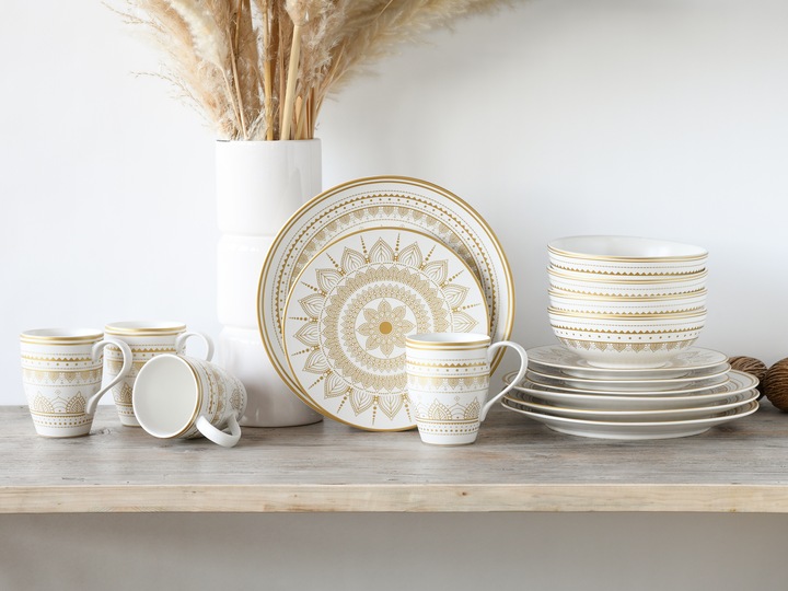 Produktbild CreaTable Mandala (16 Stück)