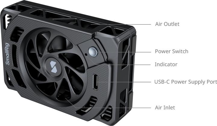 Image du produit SmallRig Ventilateur de refroidissement pour Sony 5152 (Refroidisseur de caméra)