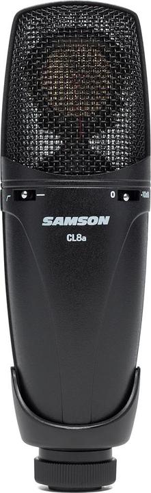 Image du produit Samson CL8a Microphone à condensateur de studio à large diaphragme Multi-Pattern Directivité