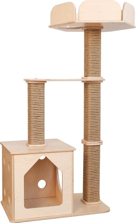 Produktbild Wowhelperco Bodenkratzbaum mit Haus