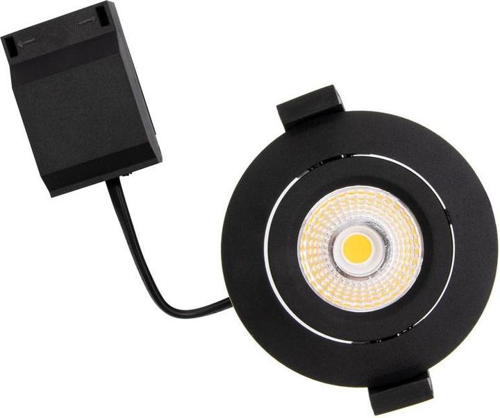 Produktbild Dotlux LED-Deckeneinbaustrahler CIRCLEminidim 6W 3000K dim sw