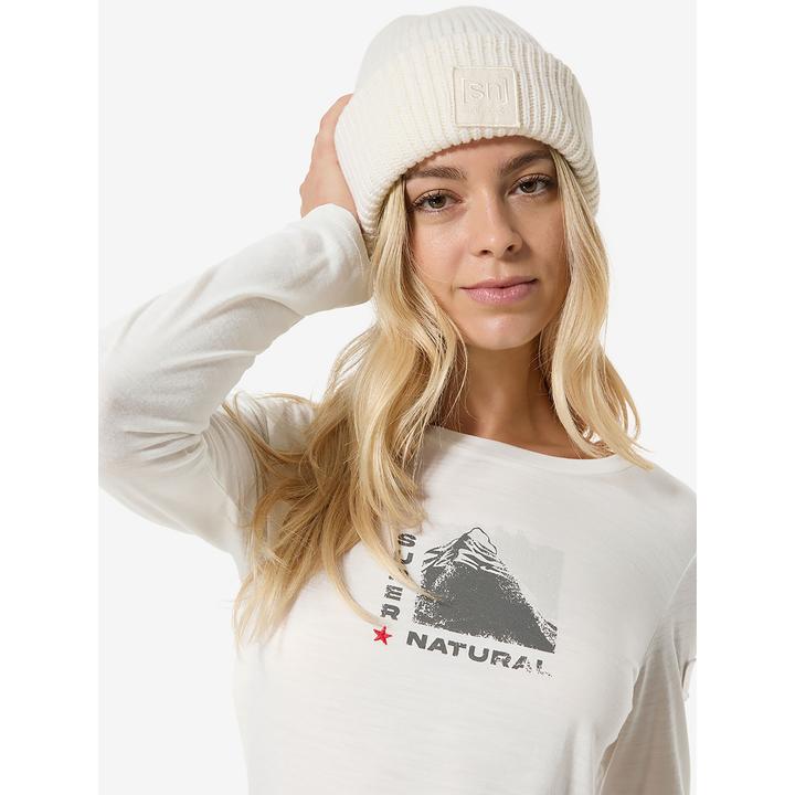 Actual product image Super Natural Women's Super Mountain Bio Jersey L/S (S)