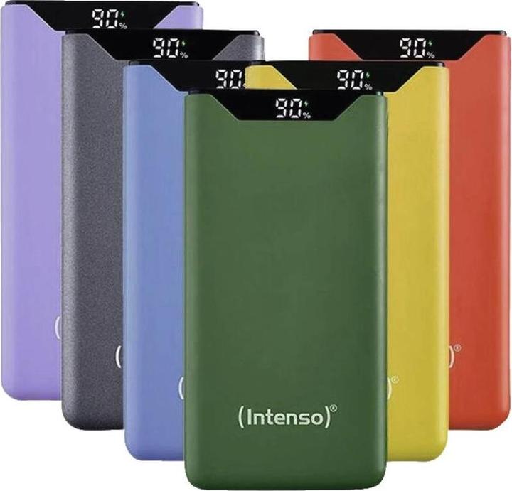Produktbild Intenso Powerbank F10000 Gray (grau, 10.000 mAh, PD 3.0, Quick Charge 3.0) (10000 mAh, 20 W, 20 Wh)