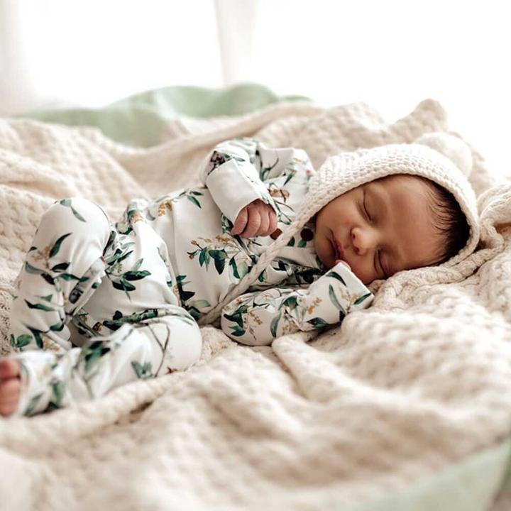 Produktbild Snuggle Hunny Romper - Eucalyptus (62)