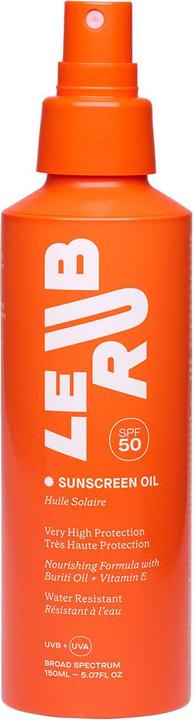 Actual product image Le Rub Sunscreen Oil SPF 50 (Suntan oil, SPF 50, 150 ml)