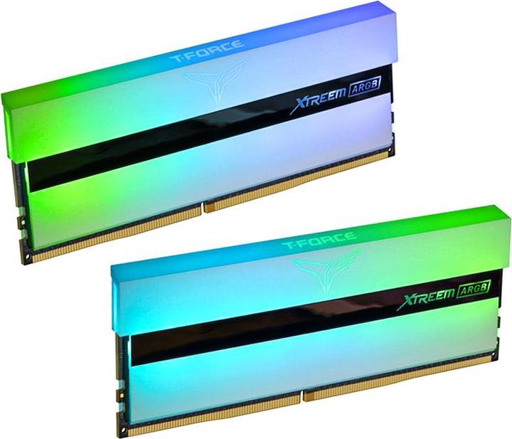 Image du produit Team Group T-Force Xtreem ARGB, DDR4-3200, CL16 - 16 Go Dual Kit (2 x 8GB, 3200 MHz, RAM DDR4, DIMM)