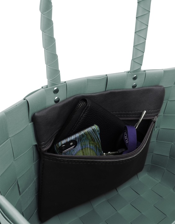 Actual product image Normani Wicker/shopping basket with inner pocket