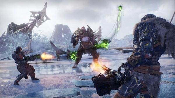 Produktbild Square Enix Outriders Worldslayer Edition (PS4) (FR) (PS4, FR)