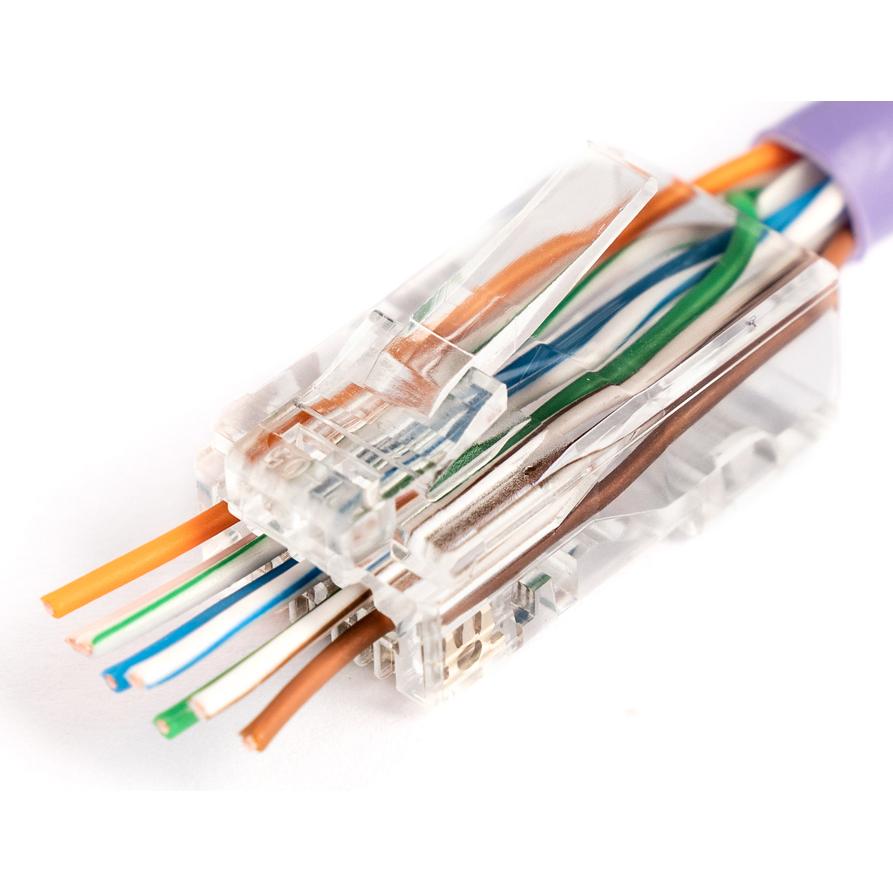 Digitus X-ML-6U-EZ, Elektronikkabel + Stecker, Transparent