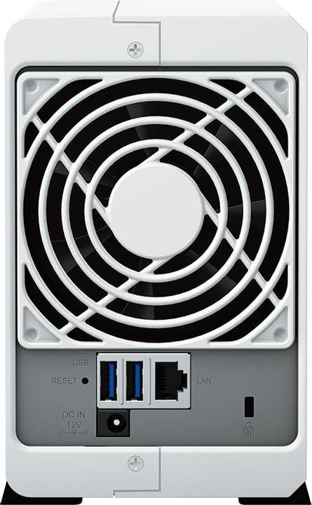 Actual product image Synology DS223j 2Bay 8TB NAS with 2x 4TB HAT3300-4T HDD (2 x 4 TB)