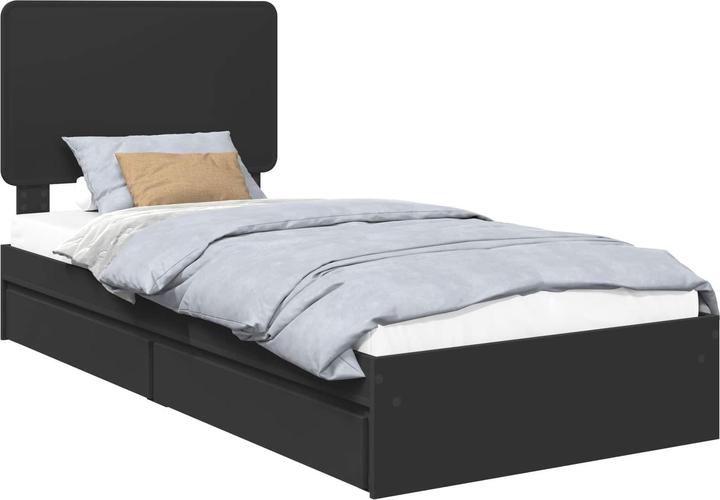 Produktbild vidaXL Aufbewahrungsbettgestell (75 x 190 cm)