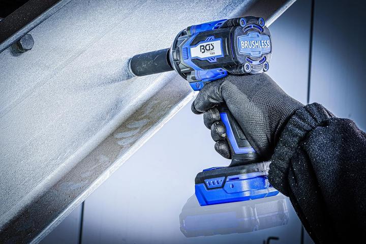 Produktbild BGS Akku-Schlagschrauber | bürstenlos | 550 Nm | 18 V | ohne Akku