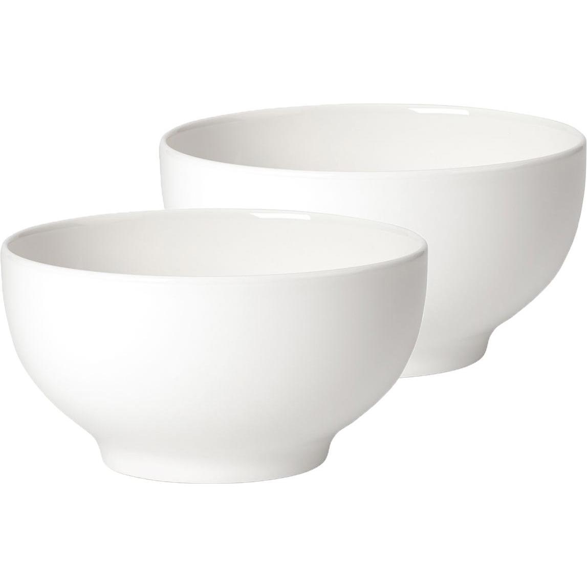 Villeroy & Boch For Me, Schüssel + Schale, Weiss