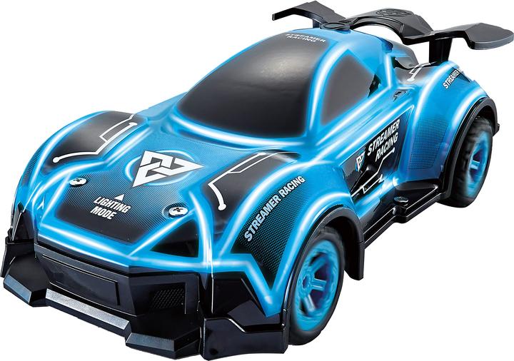 Immagine prodotto Liniex Auto RC 1:16 con luci e nebbia - Blu (20223)