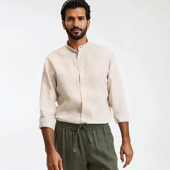 Immagine prodotto La Redoute Collections Camicia a maniche lunghe con collo alto (L)