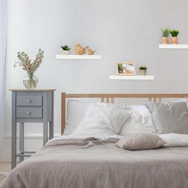 Actual product image Relaxdays 3x wall shelf (38 x 15 x 3.50 cm)