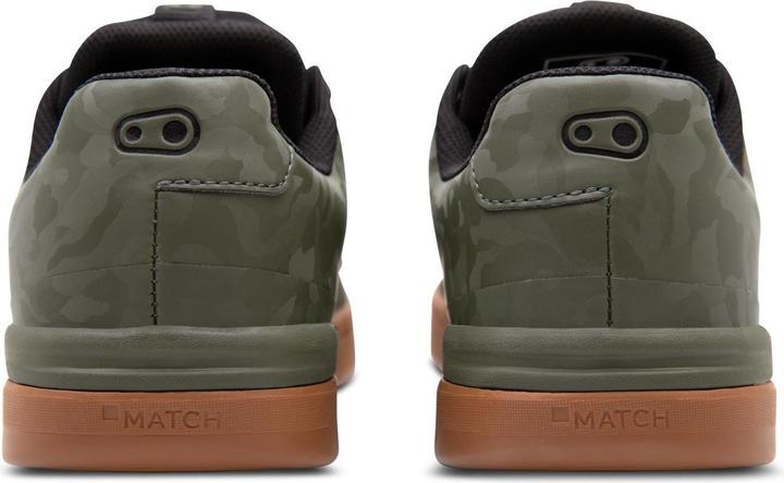 Actual product image Crankbrothers Stamp shoe, Lace, Camo Limited Collection, camo green/black/gum, 39.5 (EU) | 7 (US) (39.5)