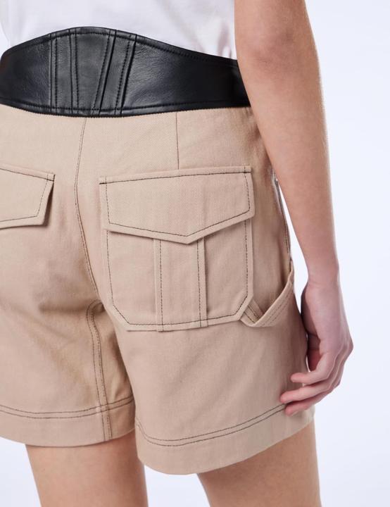 Produktbild Pinko Scilla Drill mit Lederen Shorts (42)
