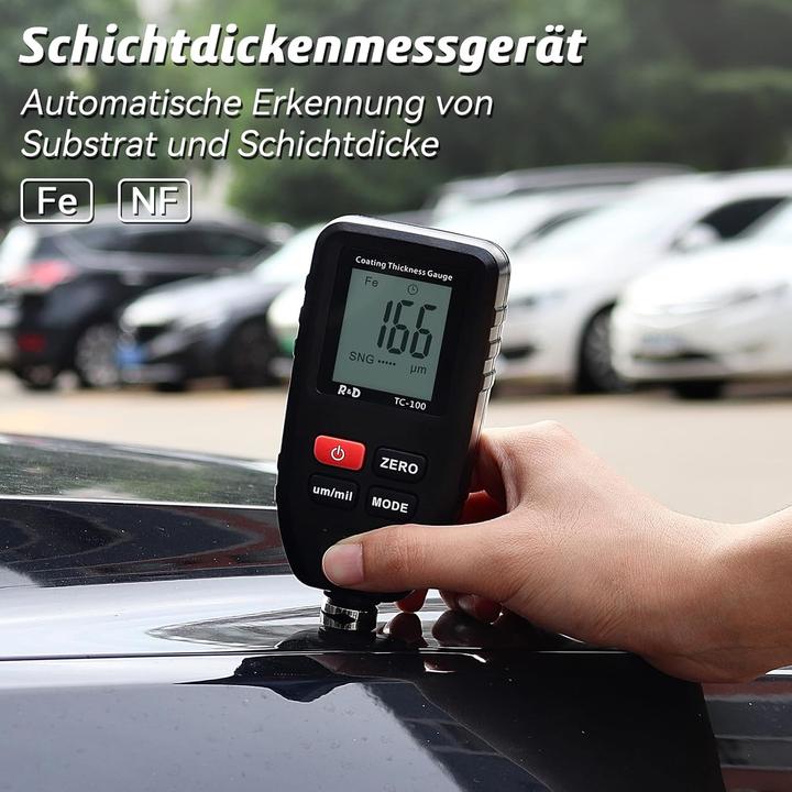 Actual product image Rdinscos TC100 Lackschichtdickenmessgerät (Coating thickness gauge)