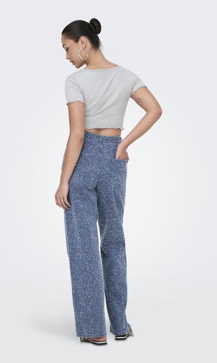 Produktbild Only ONLAMAYA Hohe Taille Weiter Beinschnitt Jeans Jeans mit weitem Bein (W29/L30)