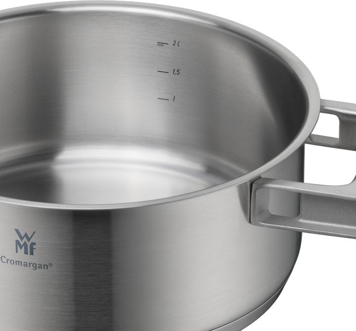 Image du produit WMF Ultimate Cool+ Cocotte avec couvercle, 20 cm (20 cm, Casserole, Acier inoxydable)