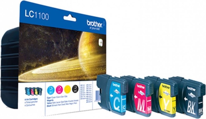 Produktbild Brother LC-1100VALBP Value Pack (M, BK, Y, C)