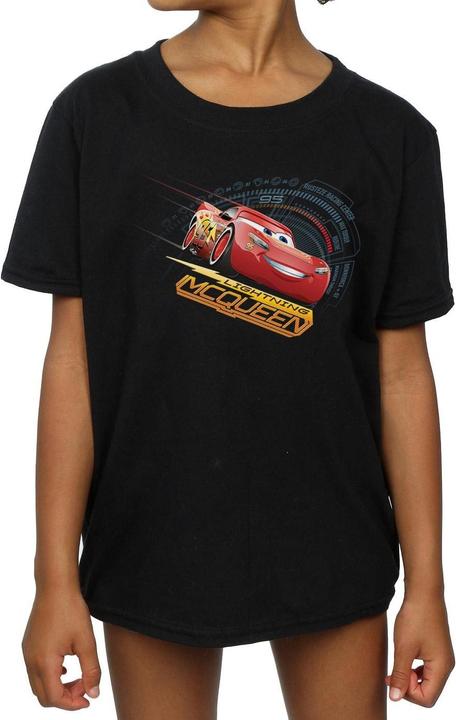 Immagine prodotto Cars Maglietta in cotone Lightning McQueen per bambine (140, 146)