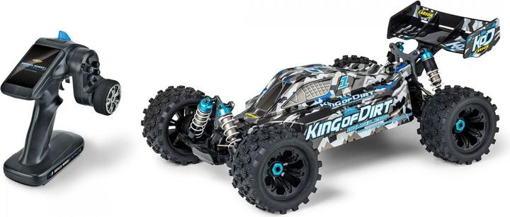 Actual product image Carson RC Sport King of Dirt Buggy 4S Brushless 1:8 RC Model Car Electric Buggy All Wheel Drive (4WD) (RTR Ready-to-Run)