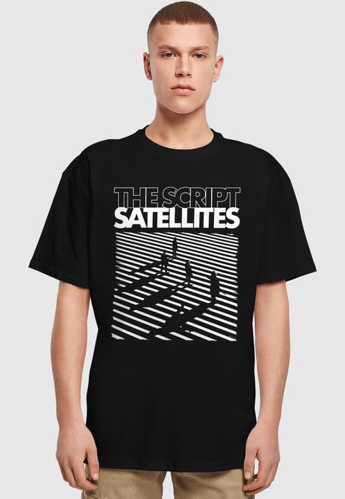 Produktbild Merchcode The Script - Satellites Album Heavy Oversize Tee - 172025 (L)