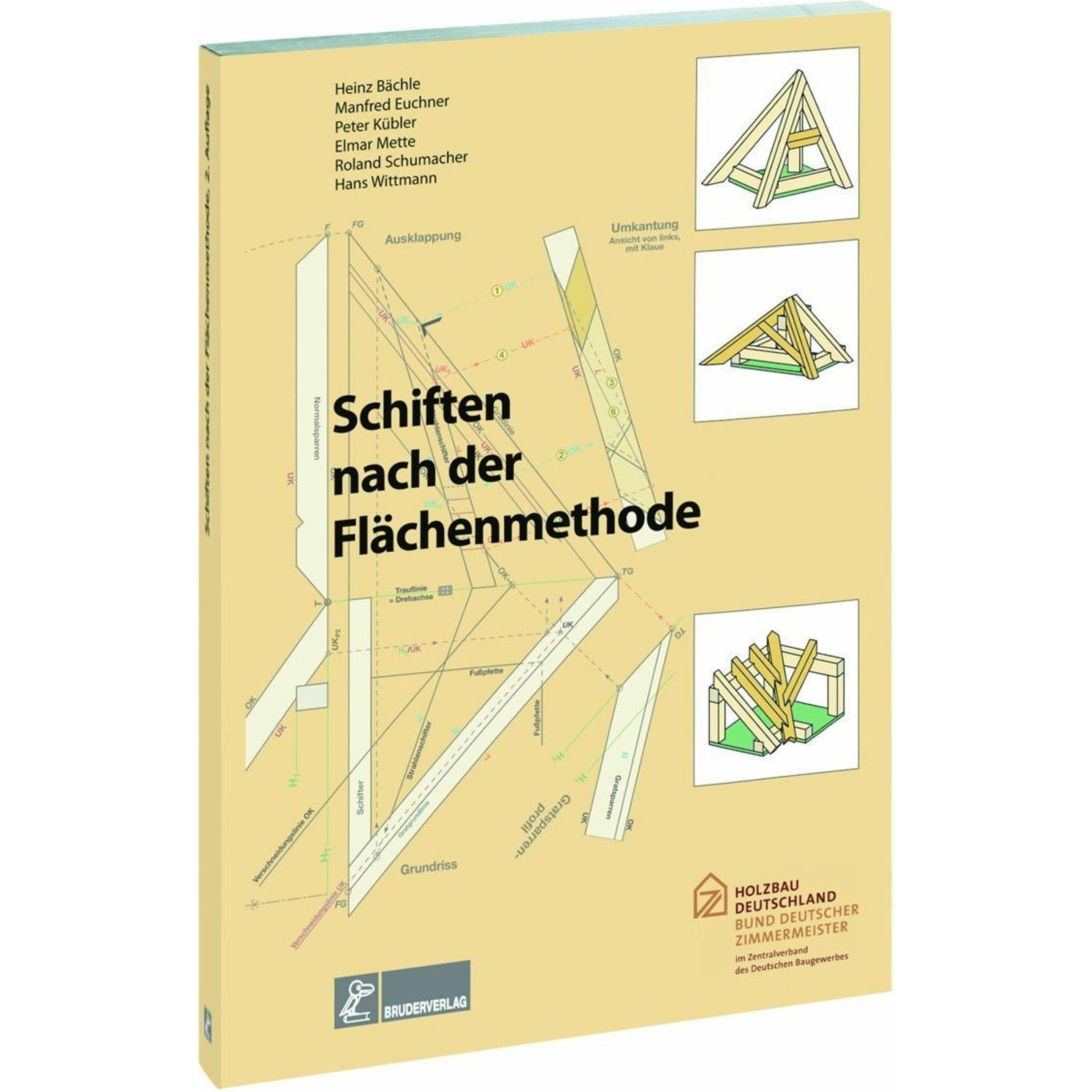 Schiften nach der Flächenmethode, Fachbücher von Roland Schumacher, Heinz Bächle, Manfred Euchner, Elmar Mette, Peter Kü...