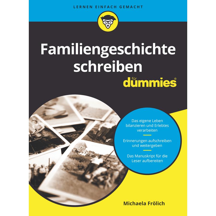 Familiengeschichte schreiben für Dummies, Fachbücher von Michaela Frölich