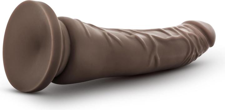 Image du produit Blush Dr. Skin â Realistischer Dildo mit Saugnapf 22 cm â Schokoladenbraun