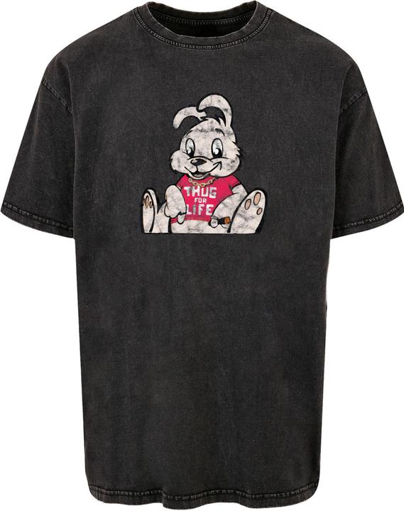 Produktbild Merchcode Brandalised - Bunny Acid Washed Oversize Tee - 189225 (M)